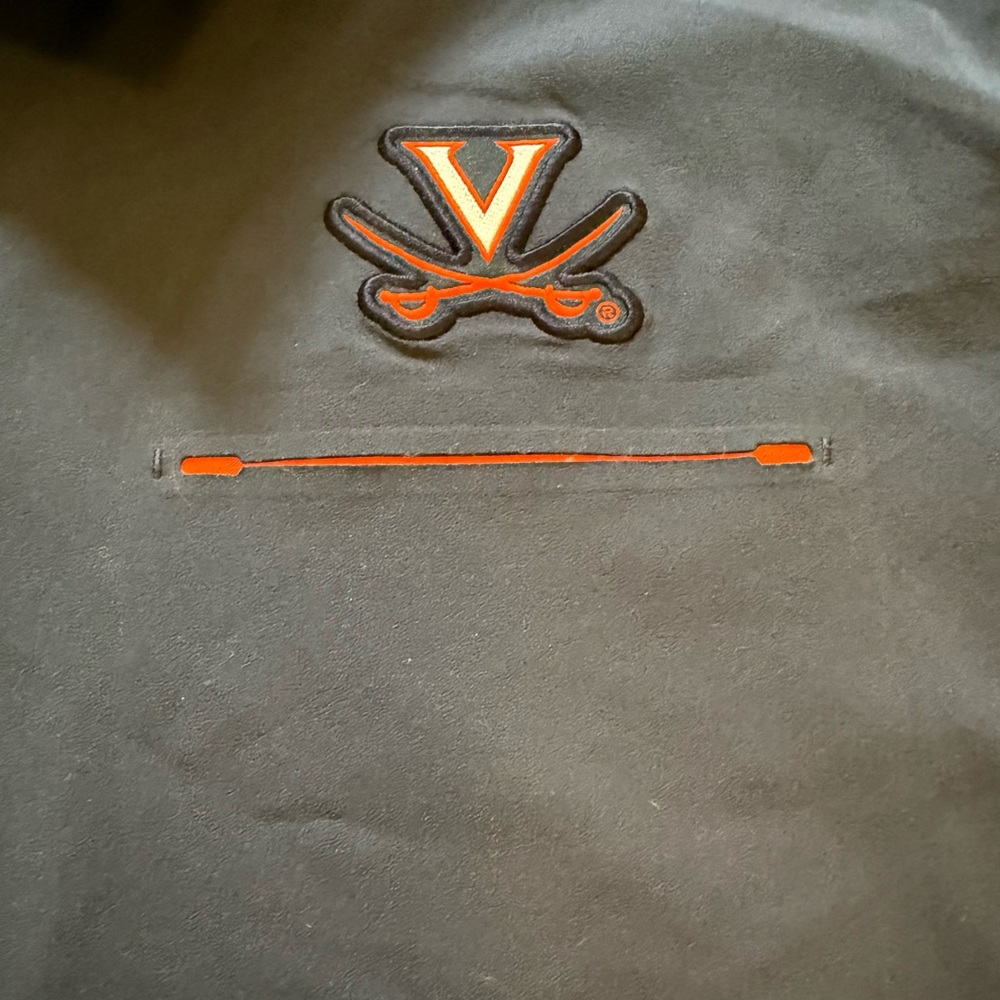 UVA Virginia Football Nike Polo Shirt with Orange Bowl and ACC patch size XXL - Picture 4 of 10